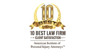 10 Best 2006-2021 | 10 Best Law Firm Client Satisfaction | American Institute Of Personal Injury Attorneys